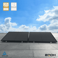 Flachdach-Kraftwerk PowerPlus 810W | 600-1500W (updatefähig) - Kippfüße