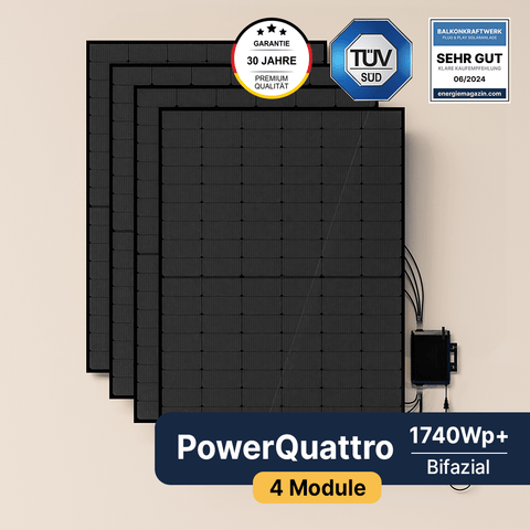 EQ PowerQuattro 1760Wp+ Bifazial