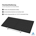 Flachdach-Kraftwerk Power 810W + Speicher