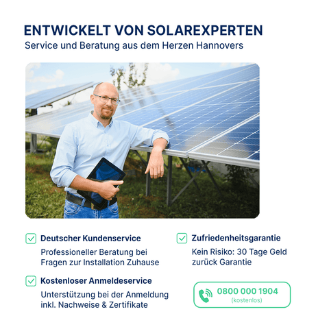 EQ PowerDuo 880Wp+ Flachdach Bifazial