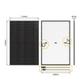 Ziegeldach-Kraftwerk Standard 405W | 300W